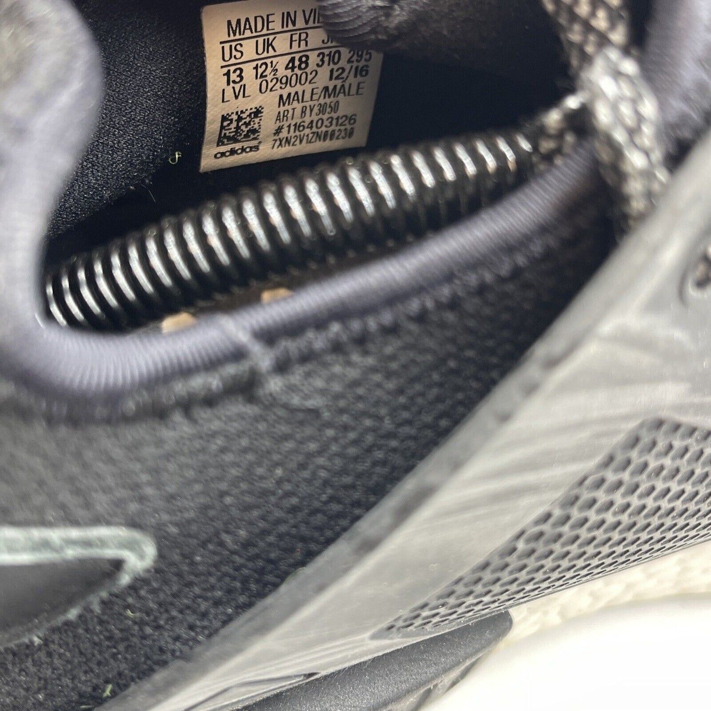 Size 13 - adidas NMD_XR1 Core Black White Suede Leather (BY3050)