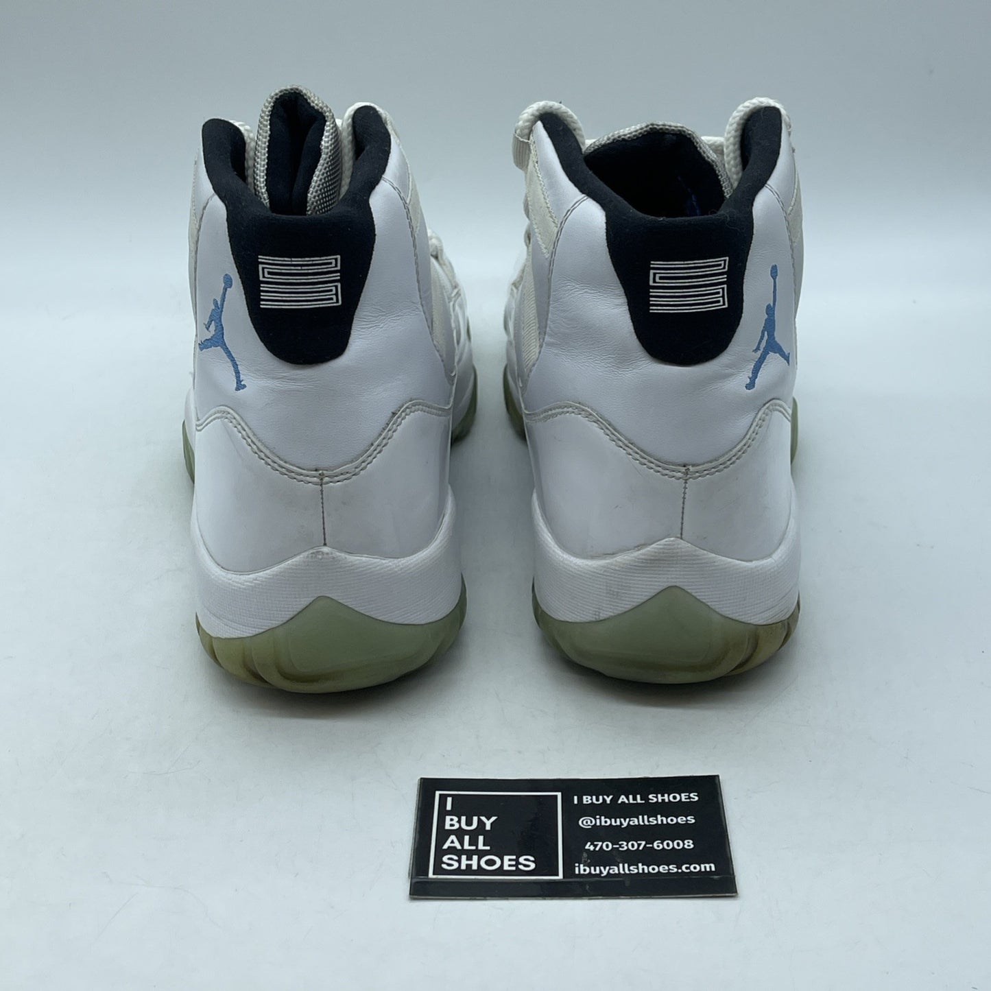 Size 12 - Jordan 11 Retro High Legend Blue White Leather (378037-117)
