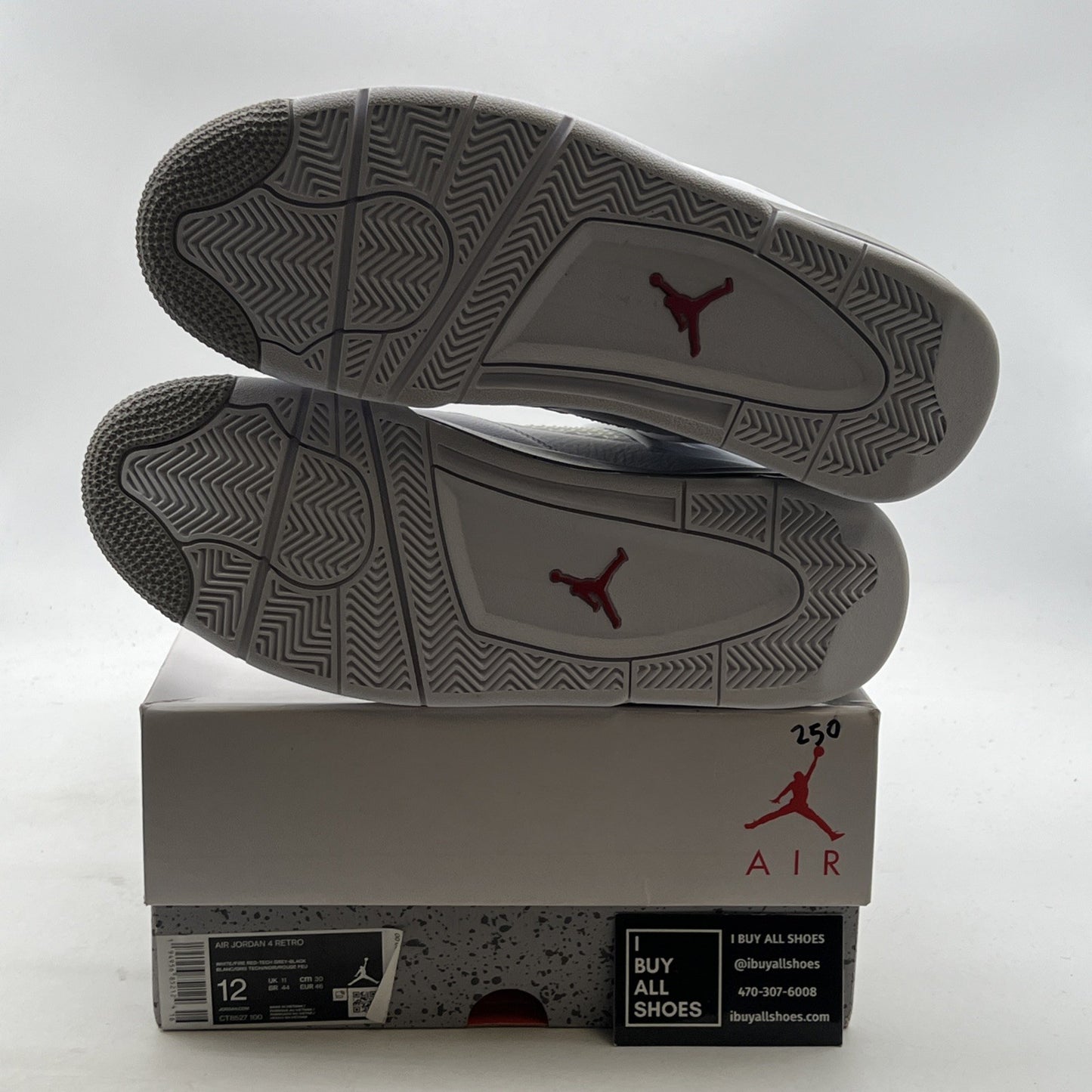 Size 12 - Air Jordan 4 Retro Mid White Oreo (CT8527-100)