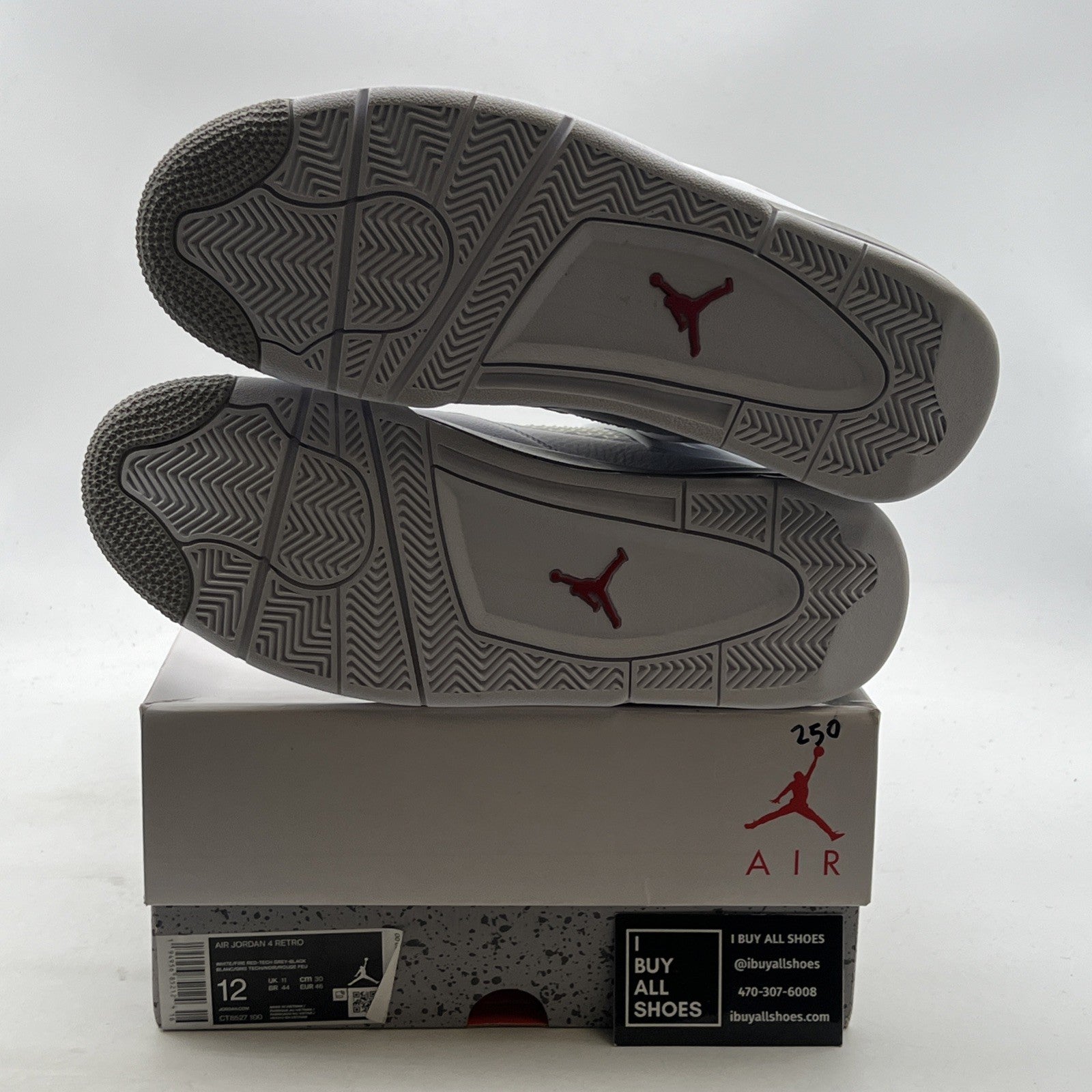 Size 12 - Air Jordan 4 Retro Mid White Oreo (CT8527-100)