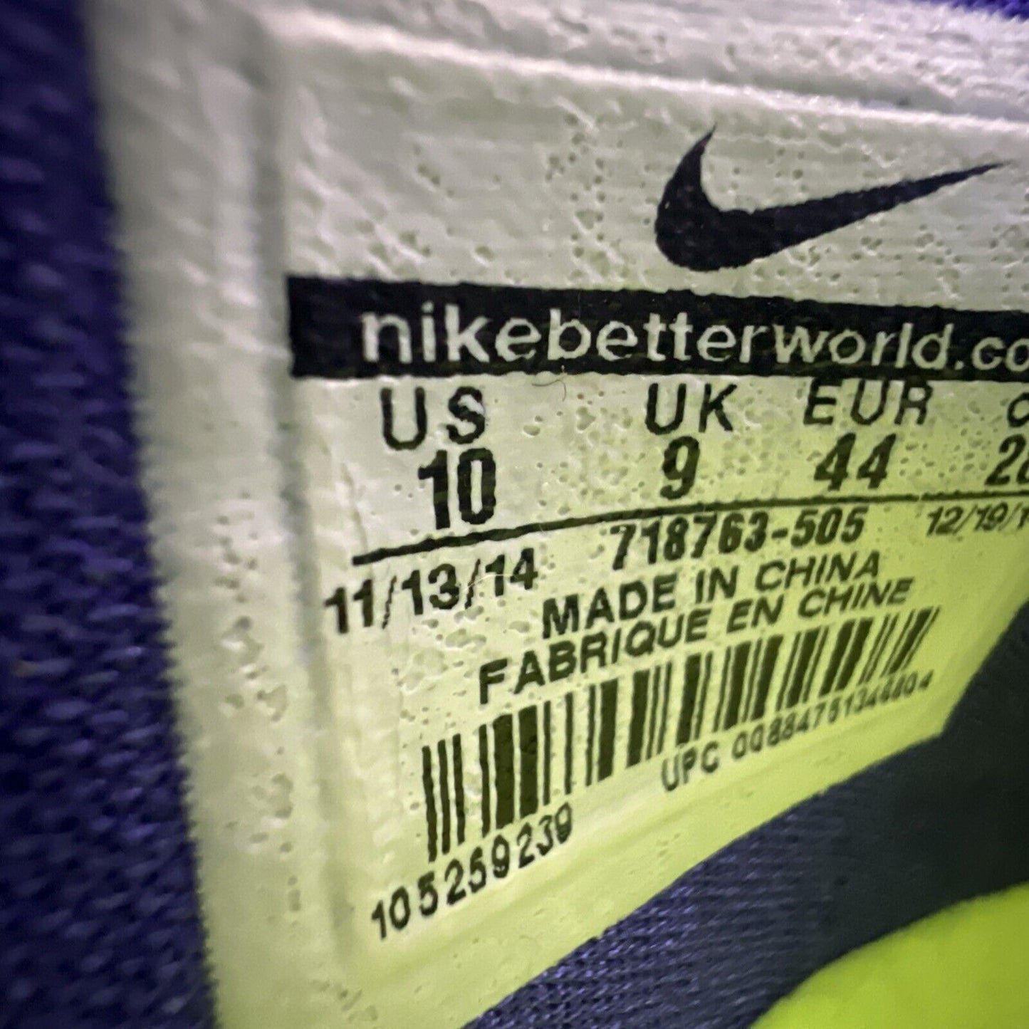 Size 10 - Nike Kobe 10 Elite Team Purple Red (718763-505)