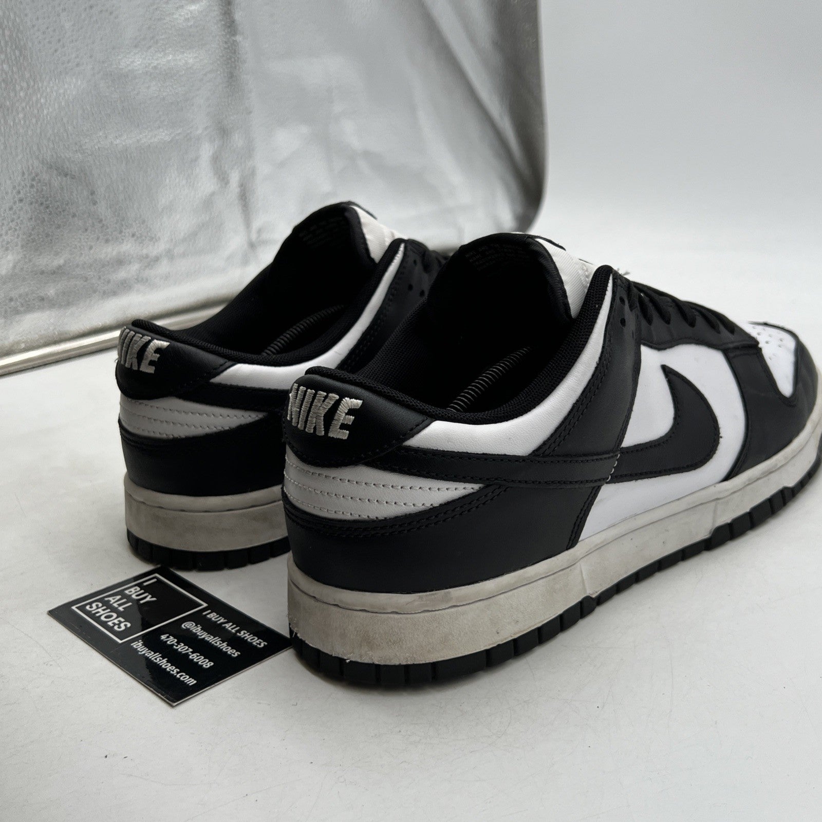 Size 13 - Nike Dunk Low Black White (DV1391-100)