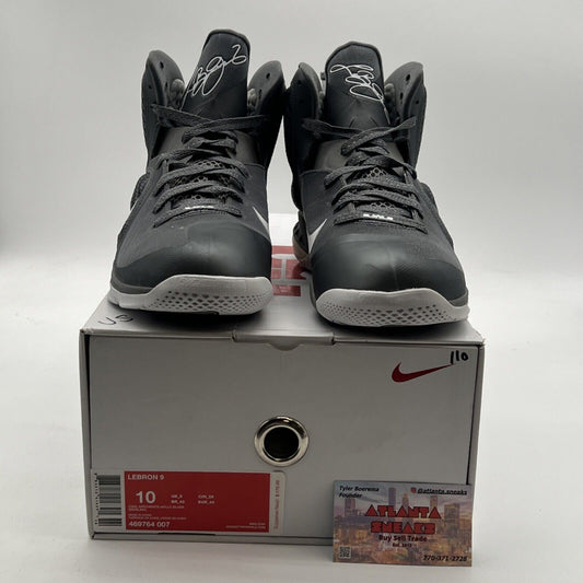 Size 10 - Nike LeBron 9 Cool Grey (469764-007)