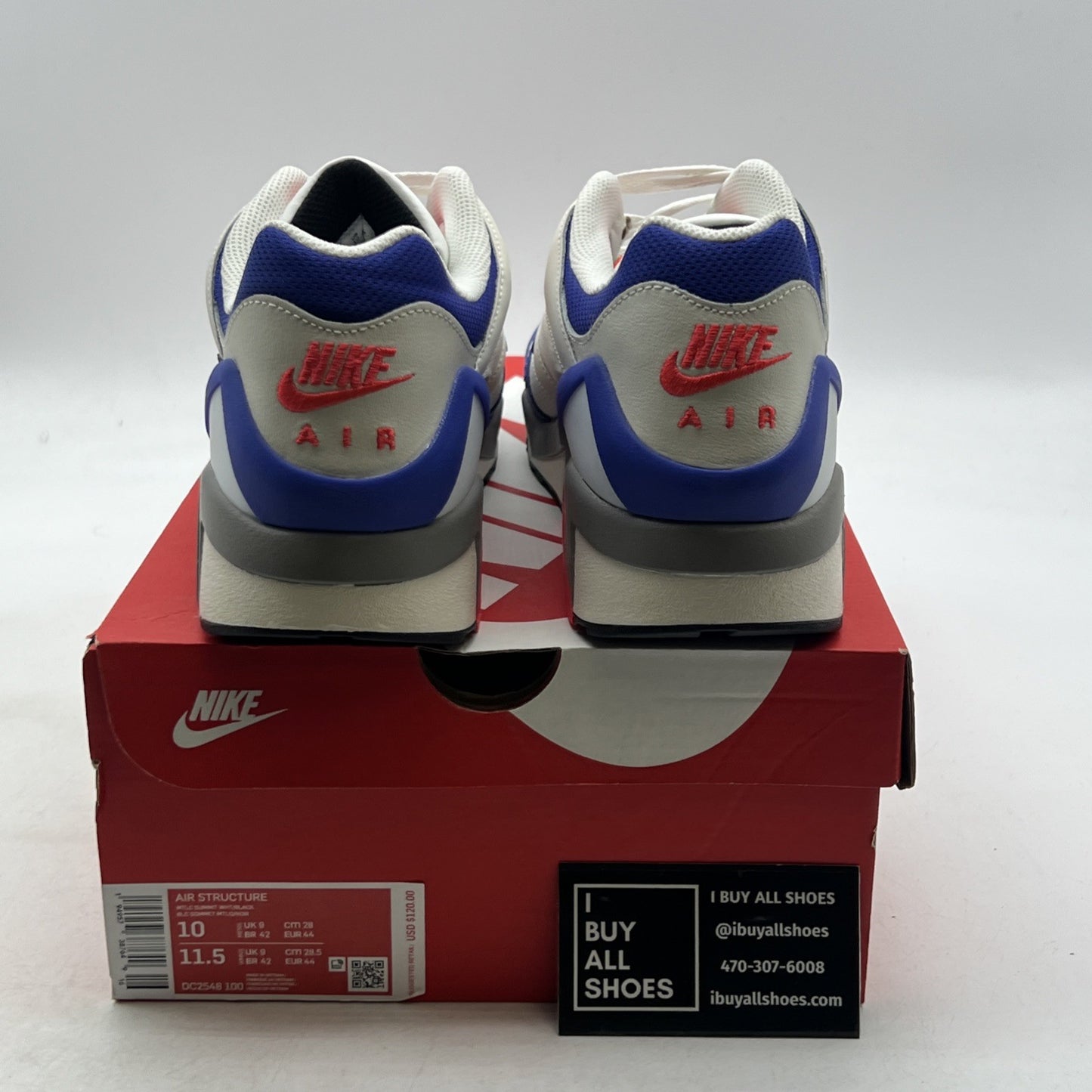 Size 10 - Nike Air Structure Triax 91 Persian Violet (DC2548-100)