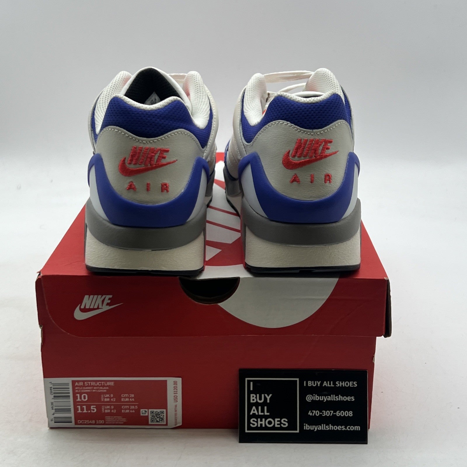 Size 10 - Nike Air Structure Triax 91 Persian Violet (DC2548-100)