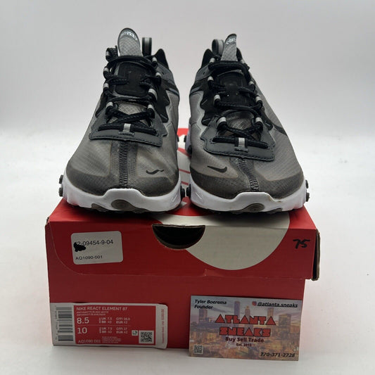 Size 8.5 - Nike React Element 87 Anthracite (AQ1090-001)