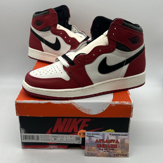 Size 6.5 - Jordan 1 Retro High OG Chicago Lost & Found 2022 Brand New Og All