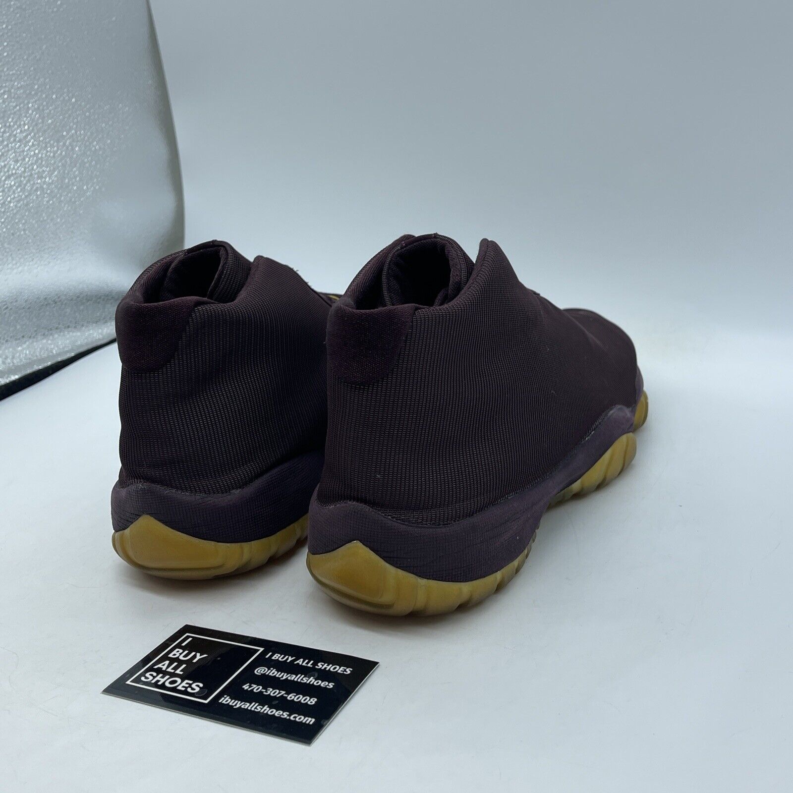Size 11 - Air Jordan Future Reflective Burgundy Brown Suede (656503-670)