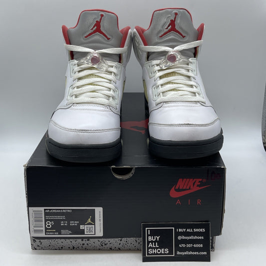 Size 8.5 - Air Jordan 5 Retro Mid Fire Red (DA1911-102)