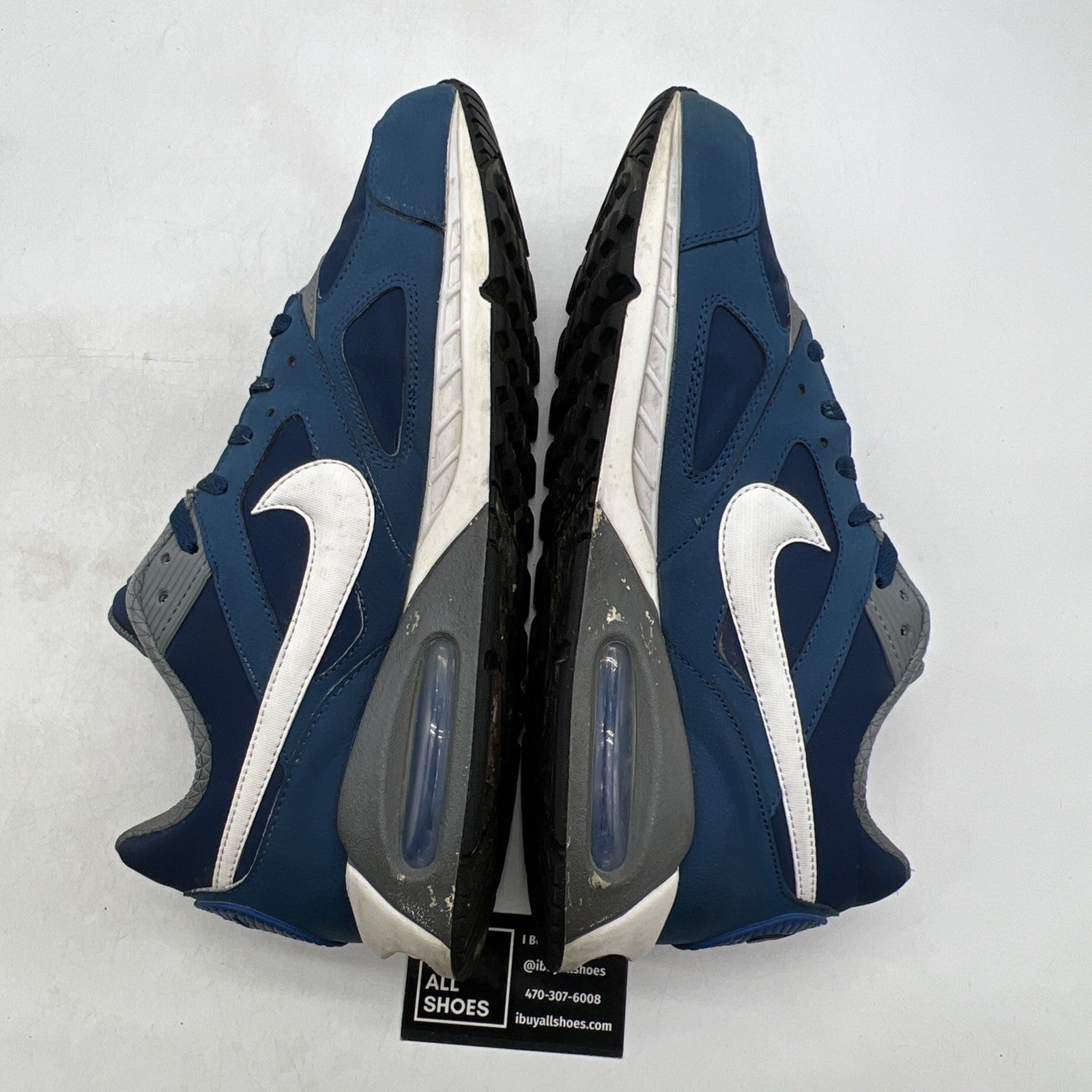 Size 13 - NIKE AIR MAX IVO Ocean Fog Blue Sneaker Mens (580520-414)
