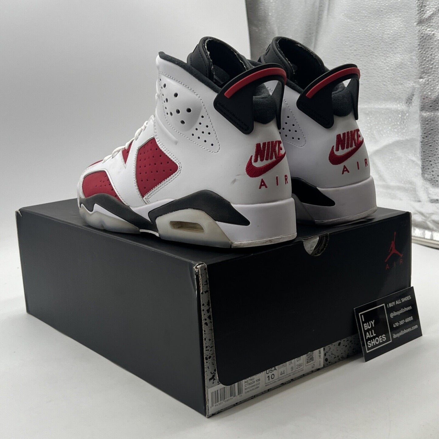 Size 10 - Air Jordan 6 Retro OG Mid Carmine (CT8529-106)