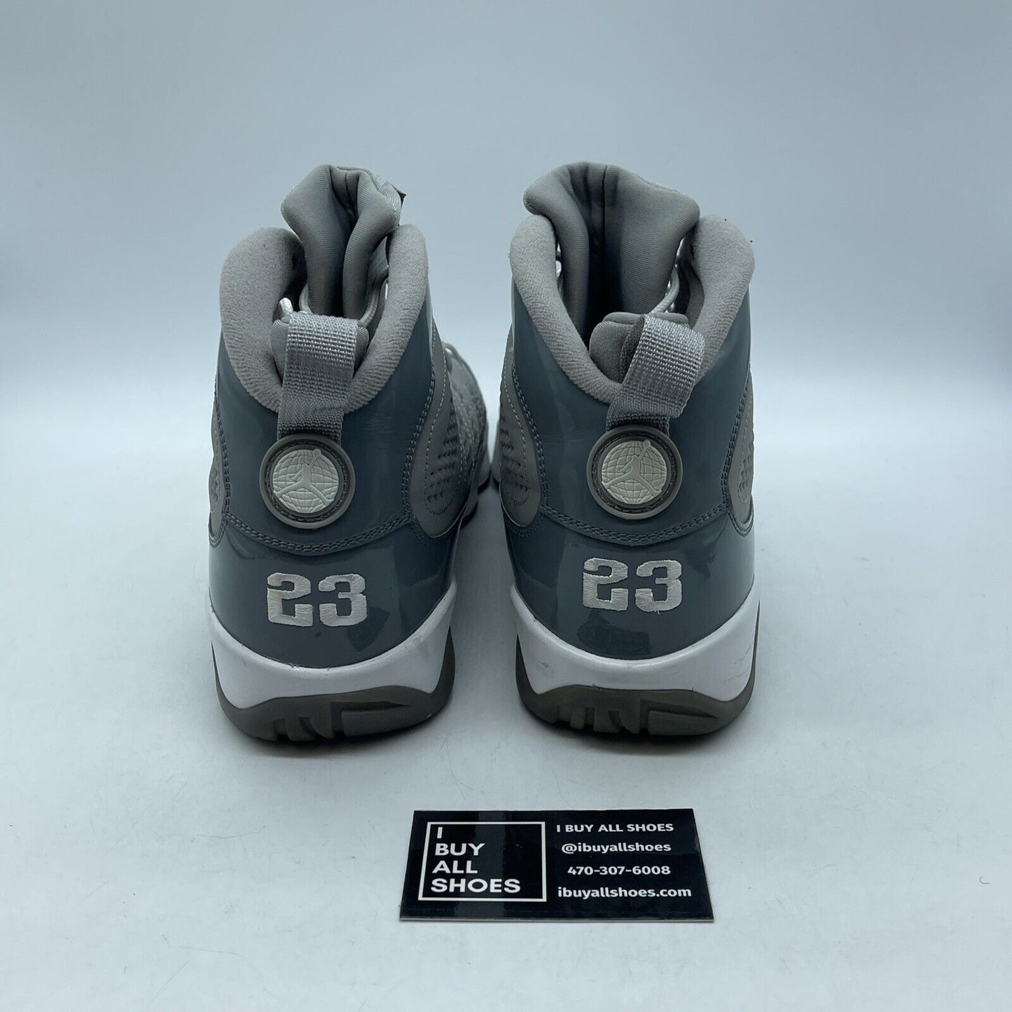 Size 10 - Air Jordan 9 Retro 2012 Cool Grey White Leather (314996-330)