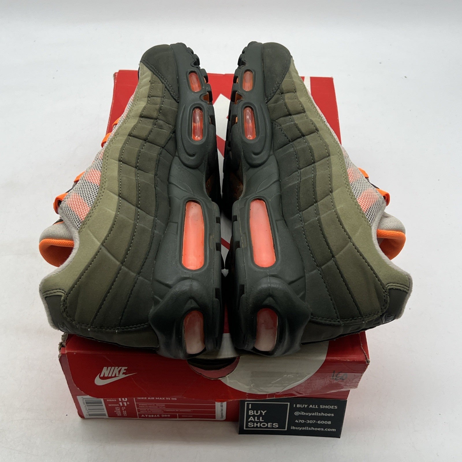 Size 10 - Nike Air Max 95 Neutral Olive (AT2865-200)