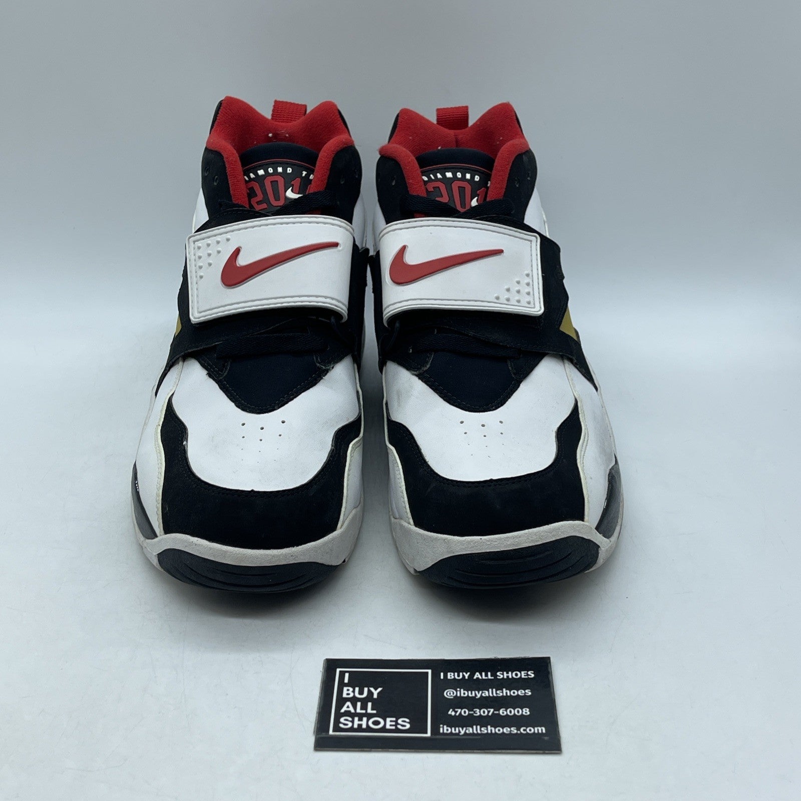 Size 11.5 - Nike Air Diamond Turf 2010 49ers (309434-100)