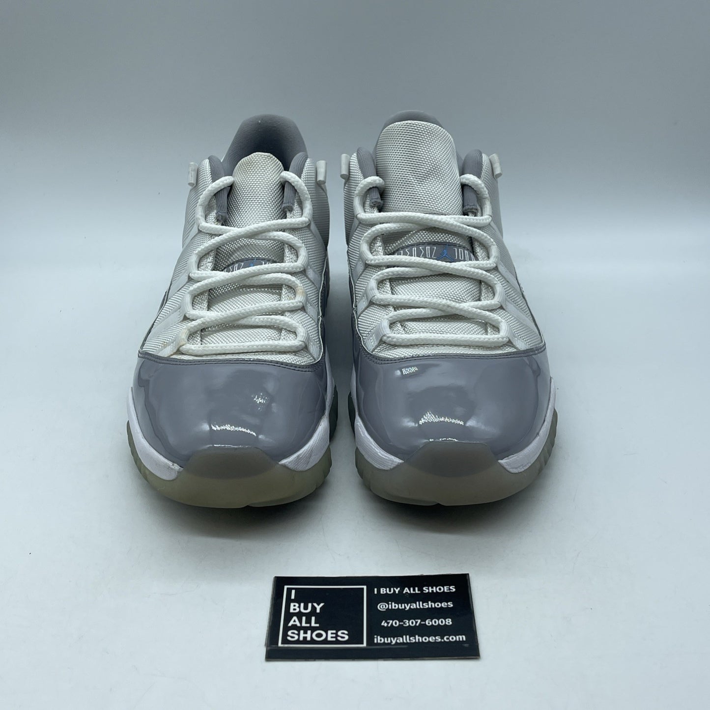 Size 12 - Air Jordan 11 Retro Low Cement Grey White (AV2187-140)