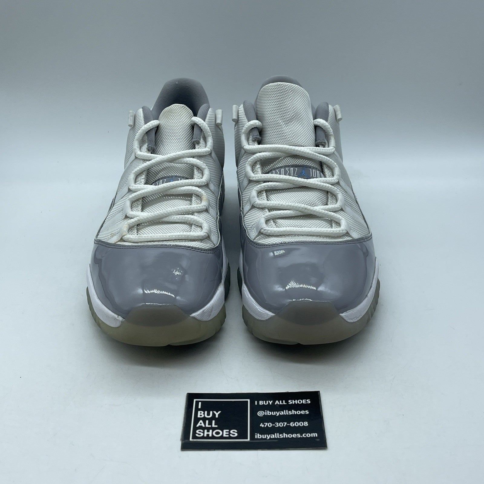Size 12 - Air Jordan 11 Retro Low Cement Grey White (AV2187-140)