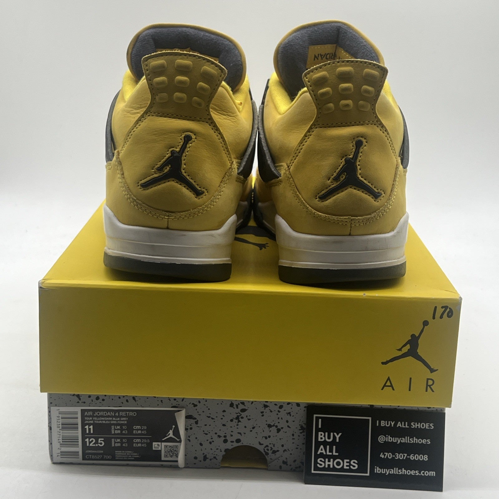 Size 11 - Air Jordan 4 Retro Mid Lightning (CT8527-700)