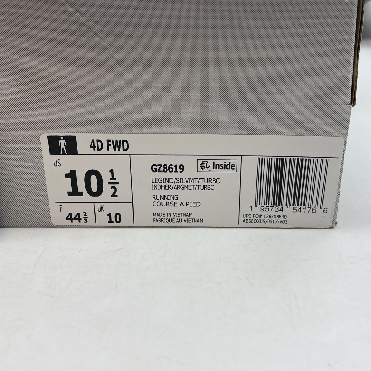 Size 10.5 - adidas 4DFWD Legacy Indigo Turbo Pink Grey Suede (GZ8619)