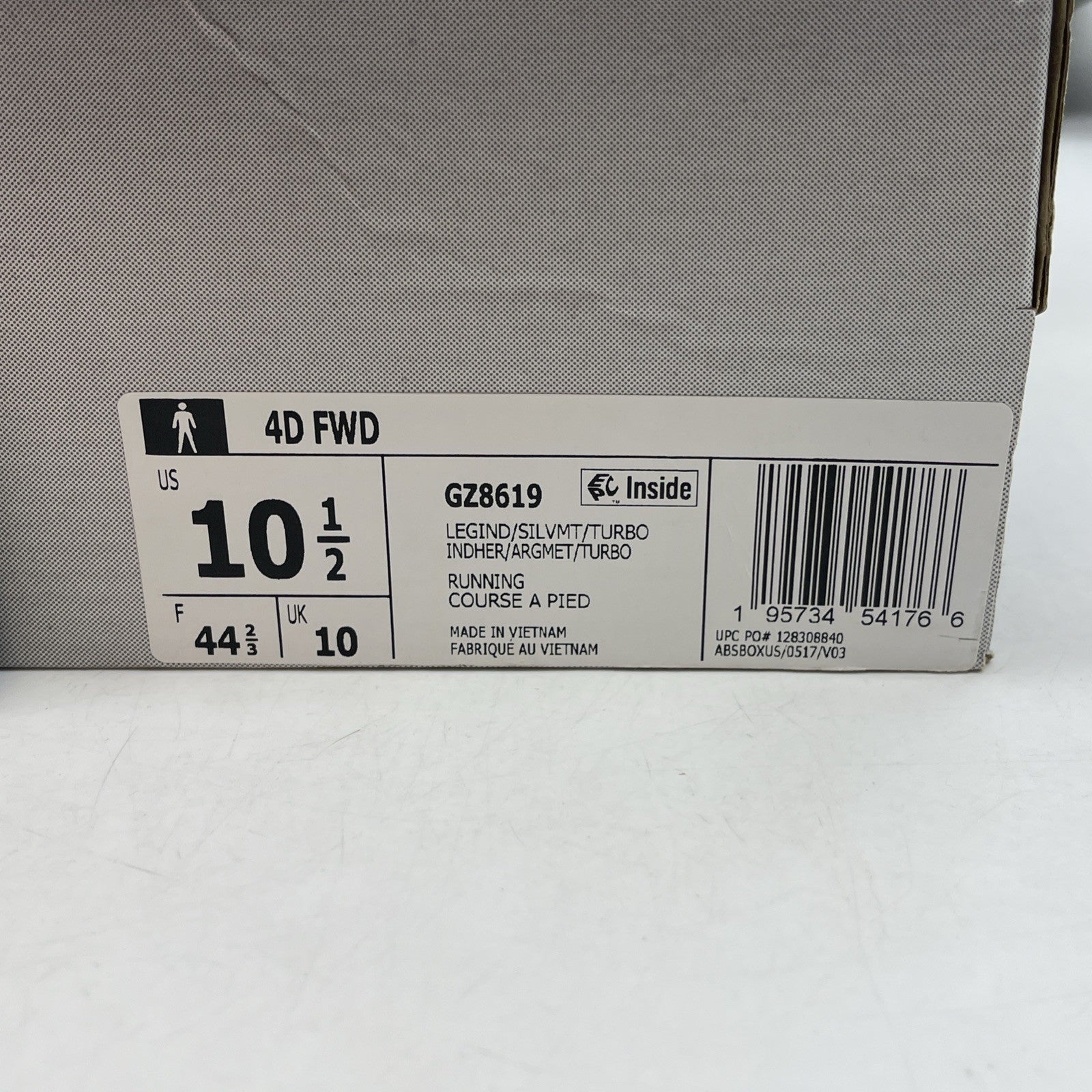 Size 10.5 - adidas 4DFWD Legacy Indigo Turbo Pink Grey Suede (GZ8619)