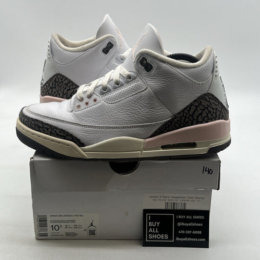Size 10.5 - Air Jordan 3 Retro 'Neapolitan' 2022 (CK9246-102)