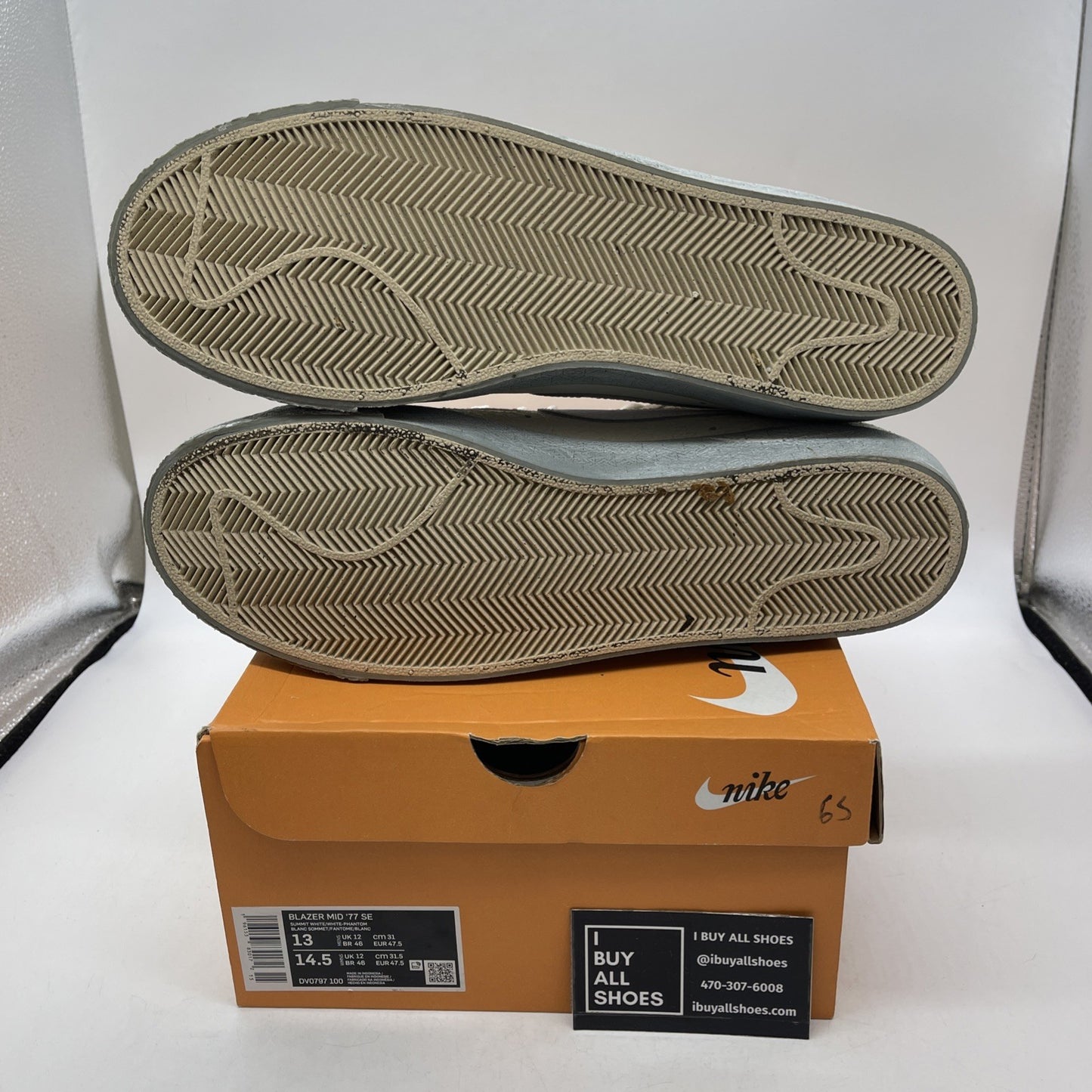 Size 13 - Nike Blazer '77 EMB Mid All-Star - Salt Flats (DV0797-100)