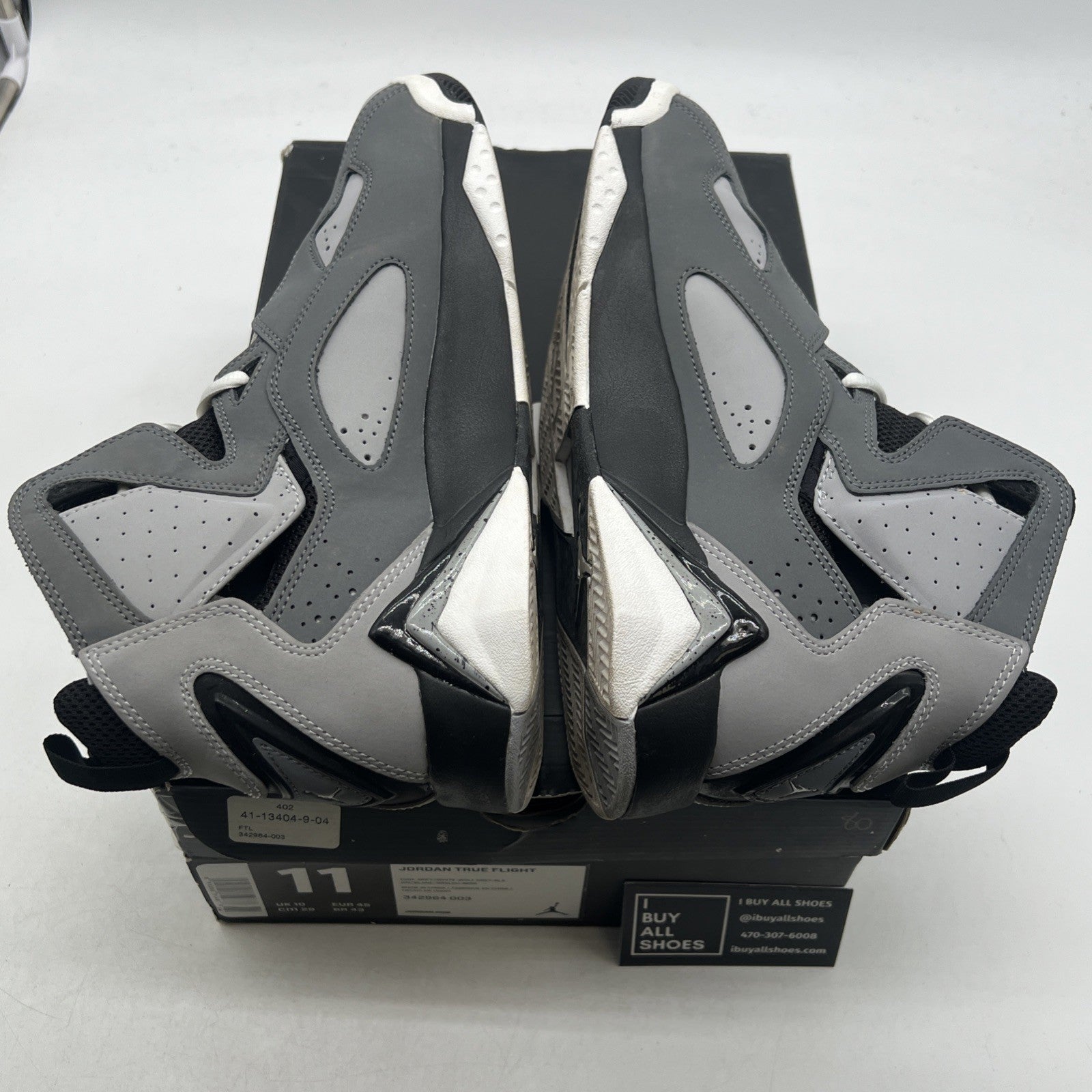 Size 11 - Air Jordan True Flight Gray (342964-003)