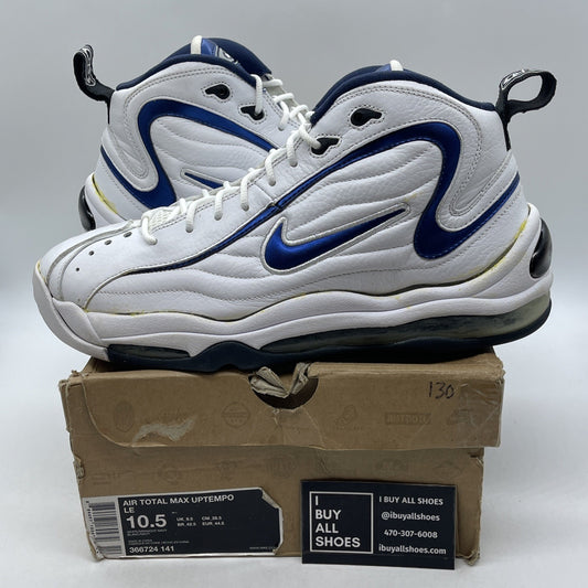 Size 10.5 - Nike Air Total Max Uptempo 2009 Midnight Navy (366724-141)
