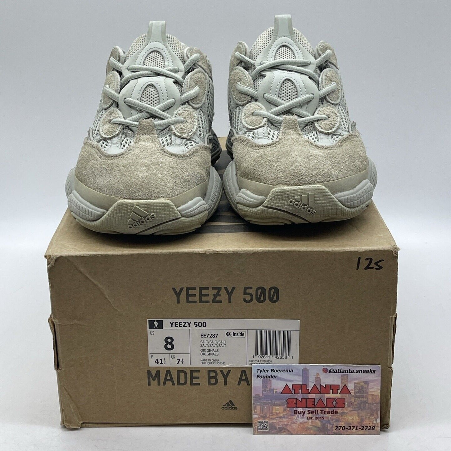 Size 8 - adidas Yeezy 500 Salt Tan Suede (EE7287)