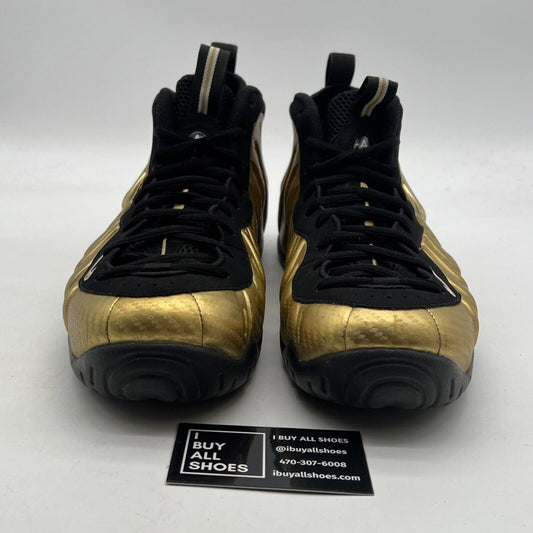 Size 13 - Nike Air Foamposite Pro Metallic Gold (624041-701)