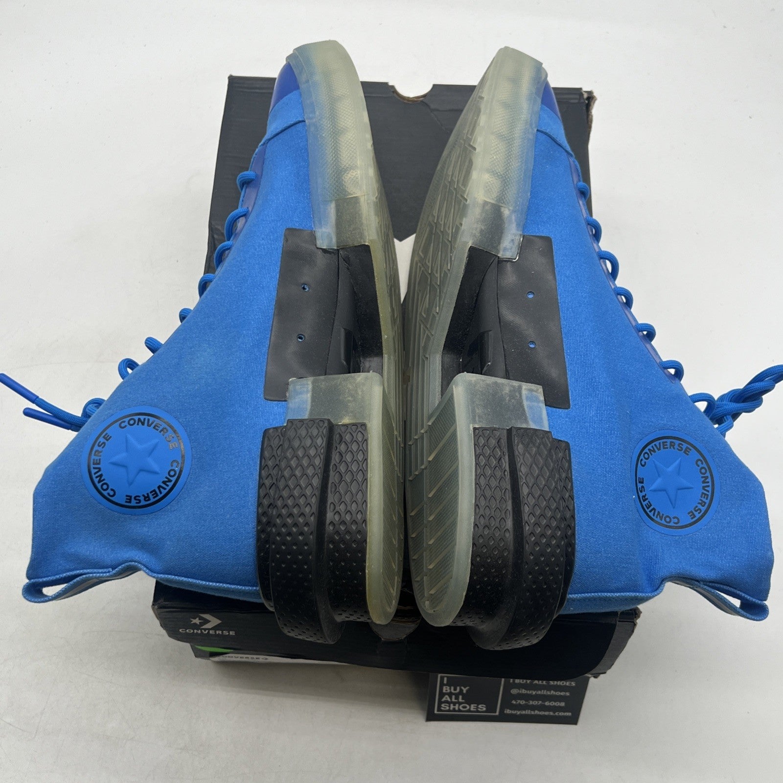 Size 13 - Converse All Star Disrupt CX High Digital Terrain - Digital Blue