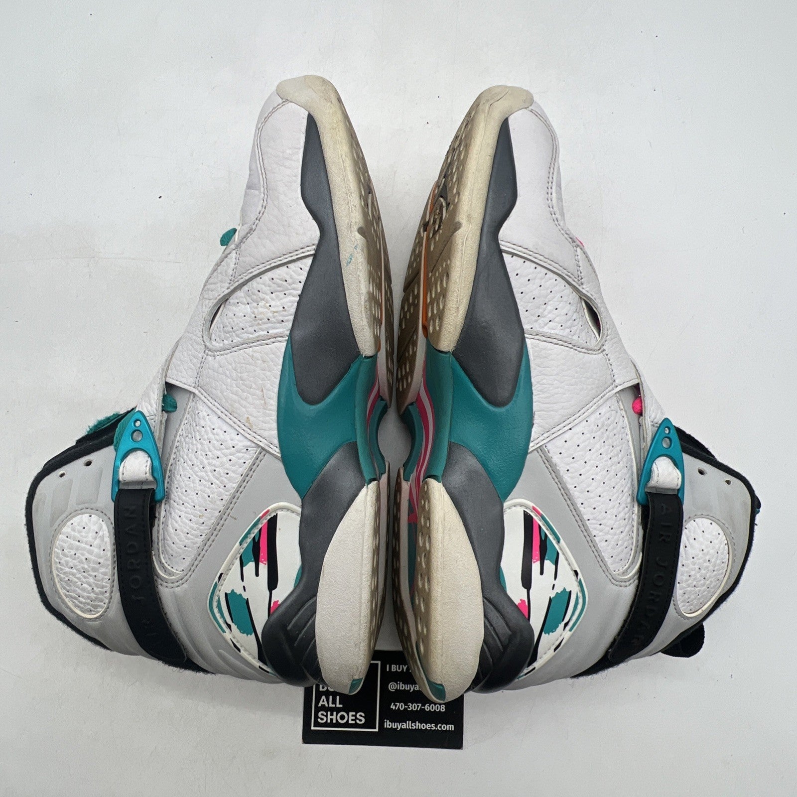 Size 9 - Air Jordan 8 Retro South Beach (305381-113)