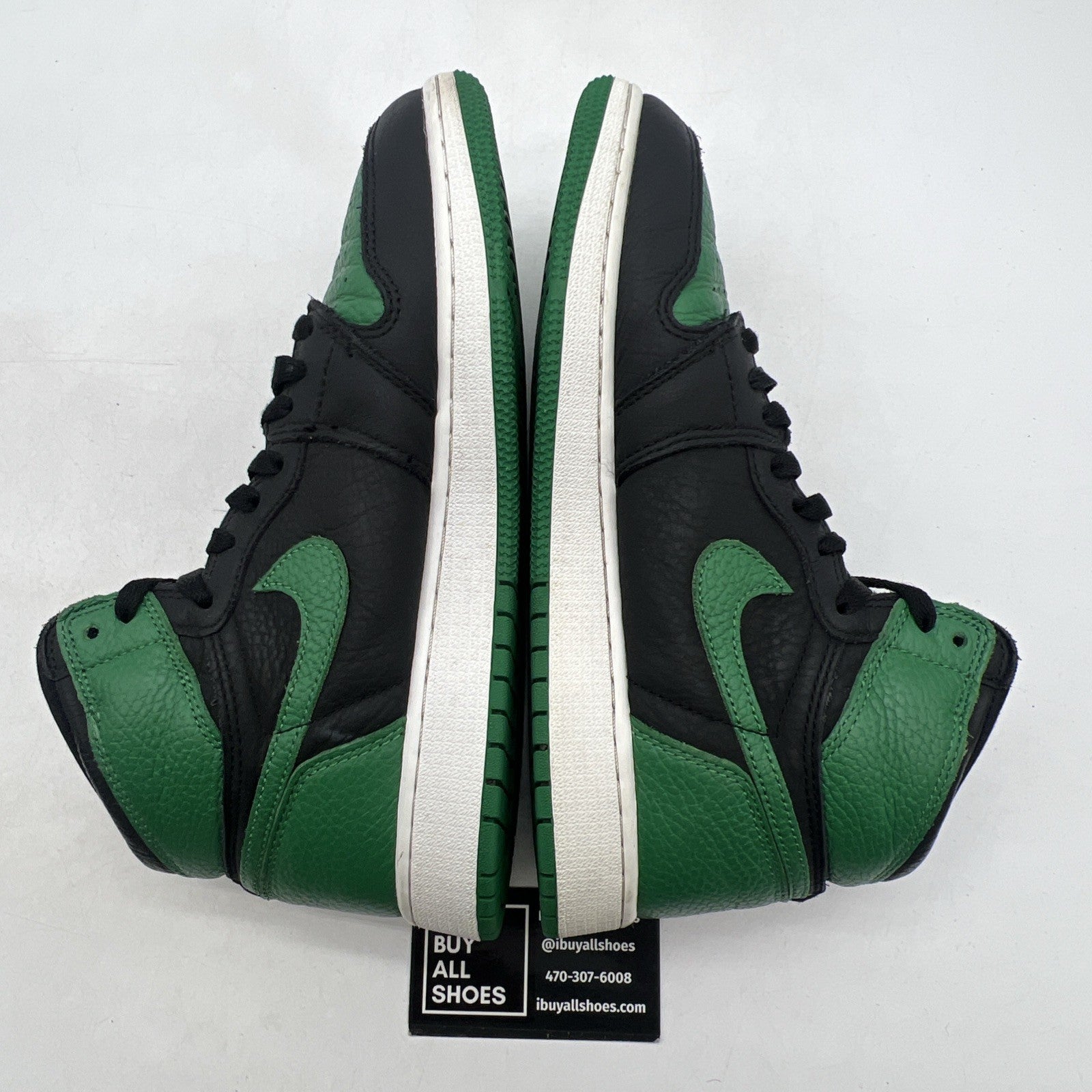 Size 7Y - Air Jordan 1 Retro OG High Pine Green 2.0 (555088-030)