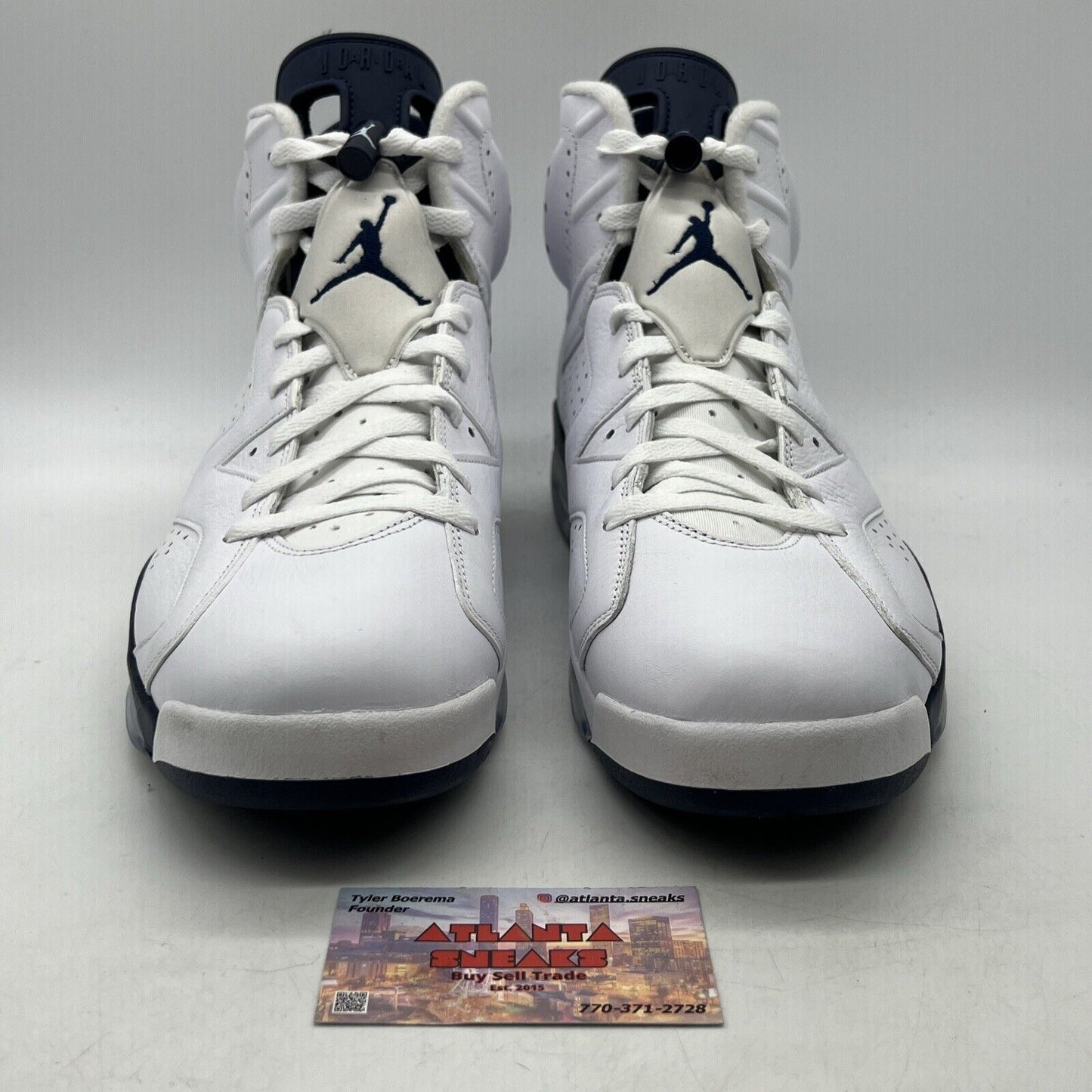 Size 14 - Jordan 6 Retro Midnight Navy White Get Leather (CT8529-141)