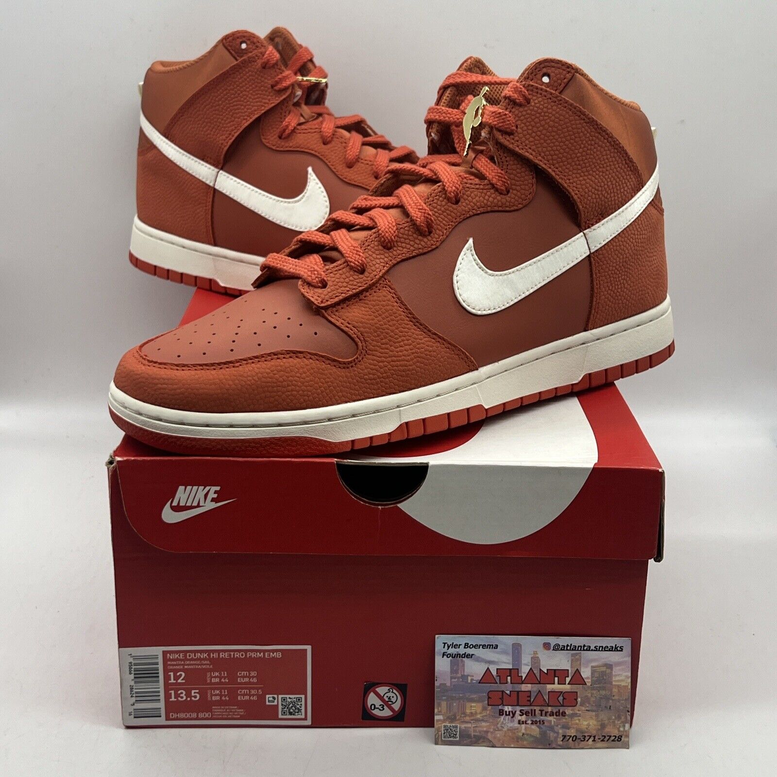 Size 12 - Nike Dunk High EMB x WNBA x NBA All Star Weekend 2022 Brand New