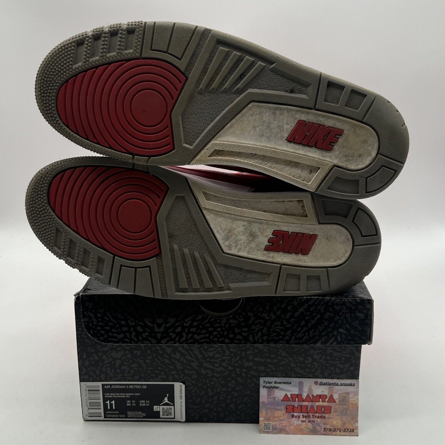 Size 11 - Jordan 3 Retro SE Mid Unite Black Grey Leather (CK5692-600)