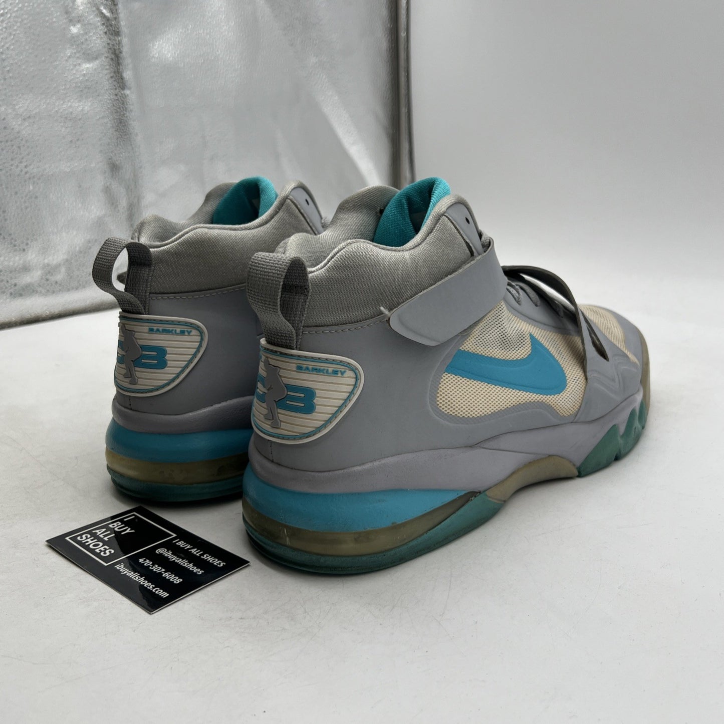 Size 13 - Nike Air Force Max CB 2 Hyperfuse Gray (616761-002)