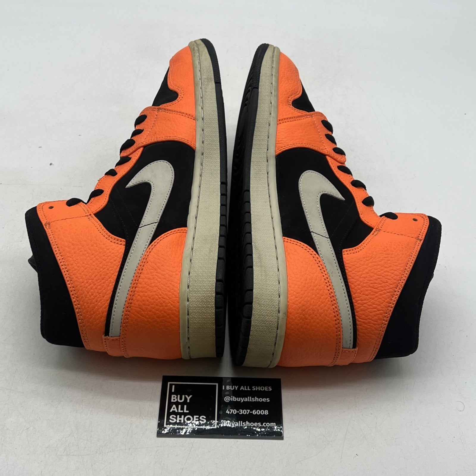 Size 11.5 - Air Jordan 1 Mid Black Cone (554724-062)