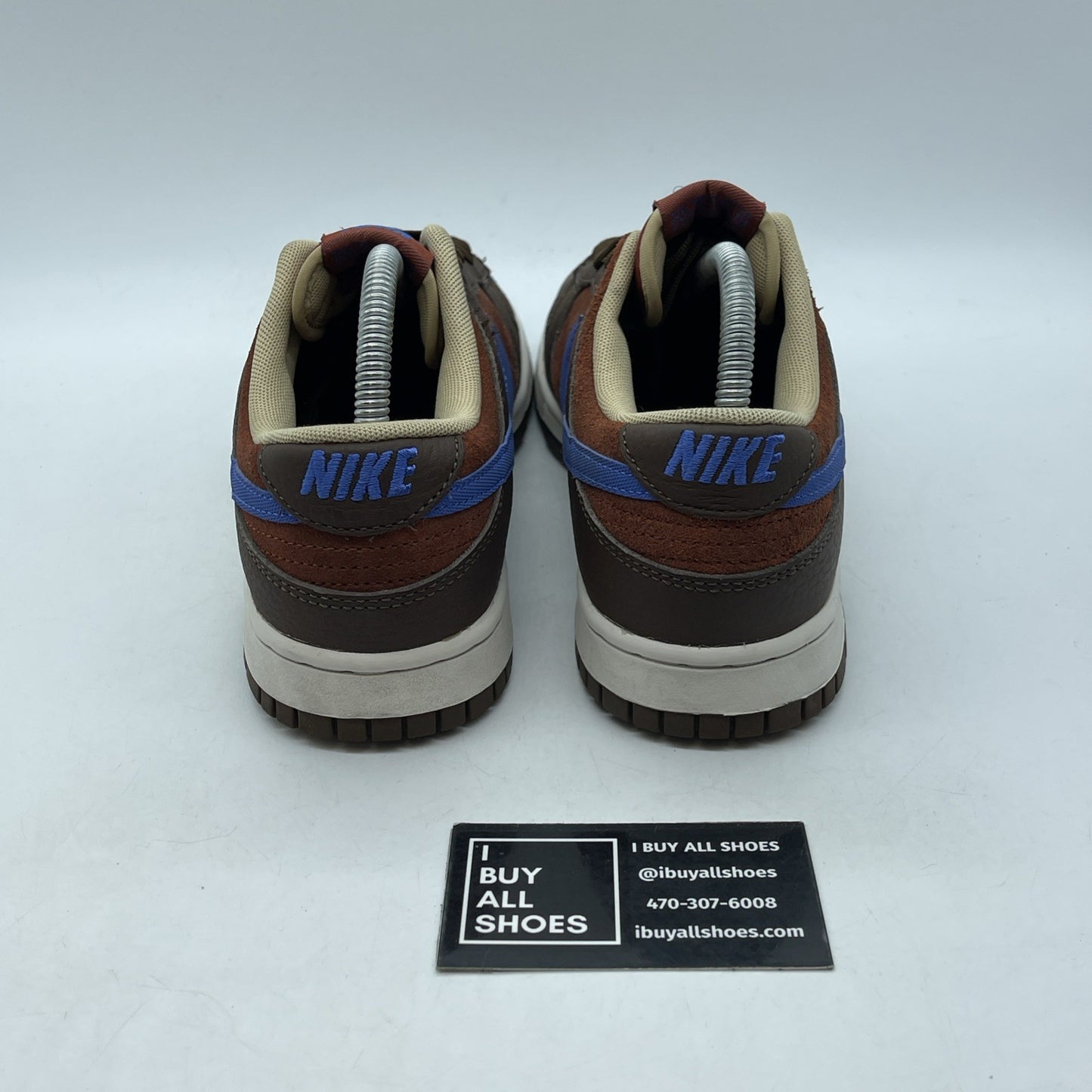 Size 8.5 - Nike Dunk Premium Low Mars Stone Blue Suede Leather (DR9704-200)