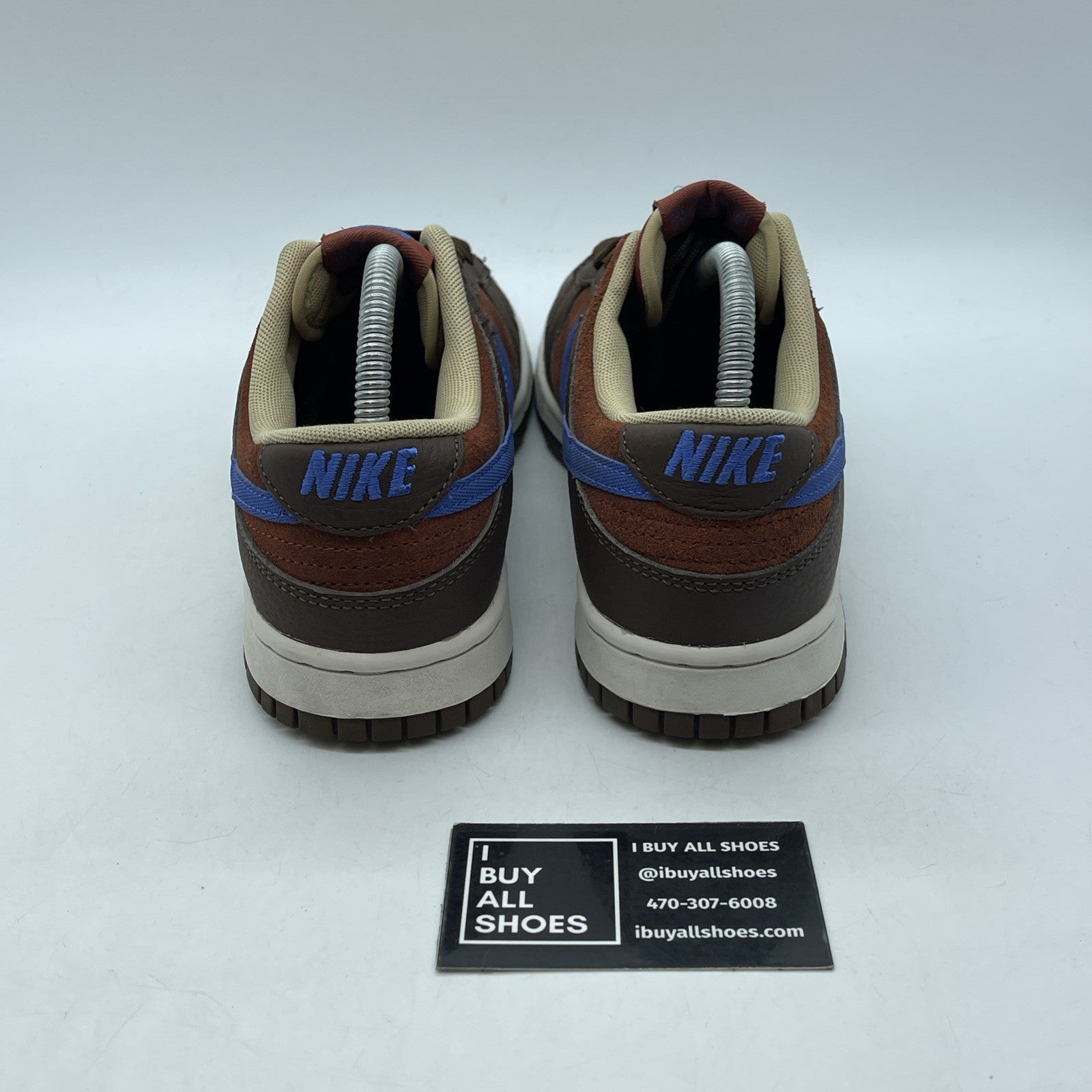 Size 8.5 - Nike Dunk Premium Low Mars Stone Blue Suede Leather (DR9704-200)