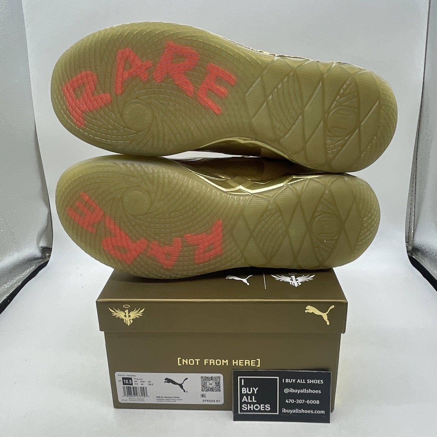 Size 10.5 - Puma MB.01 Golden Child (397223-01)