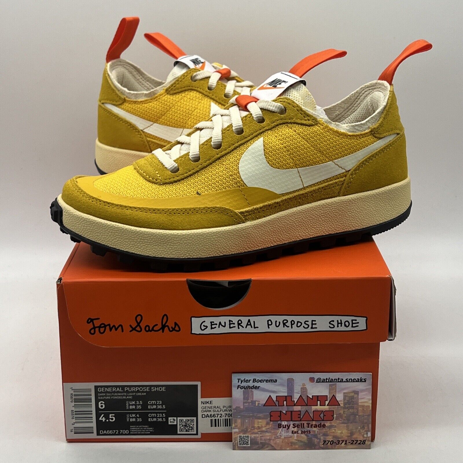 Size 6 - NikeCraft General Purpose Shoe x Tom Sachs Low Archive W (DA6672-700)