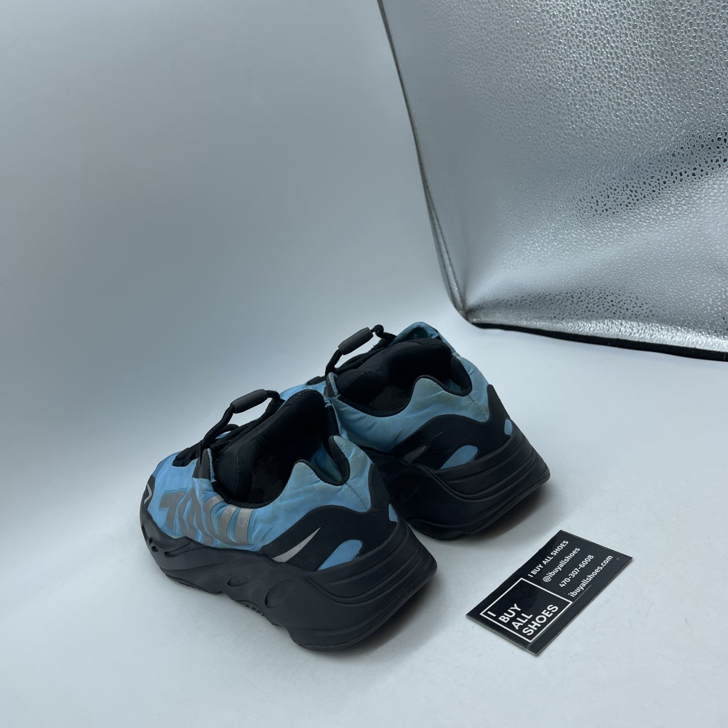 Size 9 - adidas Yeezy Boost 700 MNVN Bright Cyan Blue Black (GZ3079)