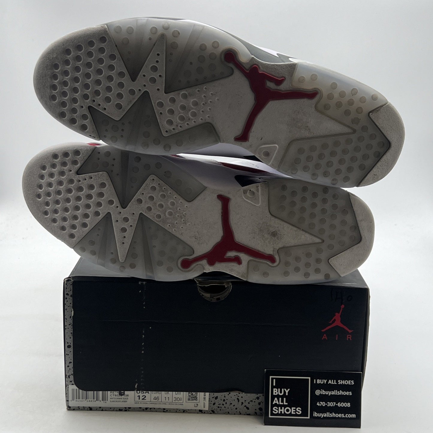 Size 12 - Air Jordan 6 Retro OG Mid Carmine (CT8529-106)