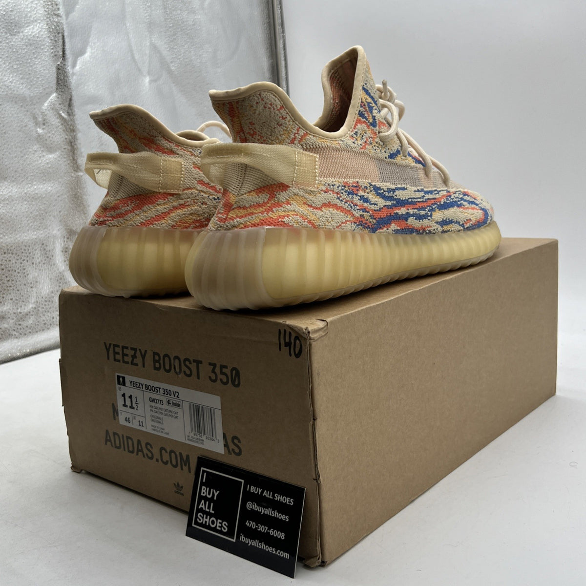 Size 11.5 - adidas Yeezy Boost 350 V2 Low MX Oat (GW3773)
