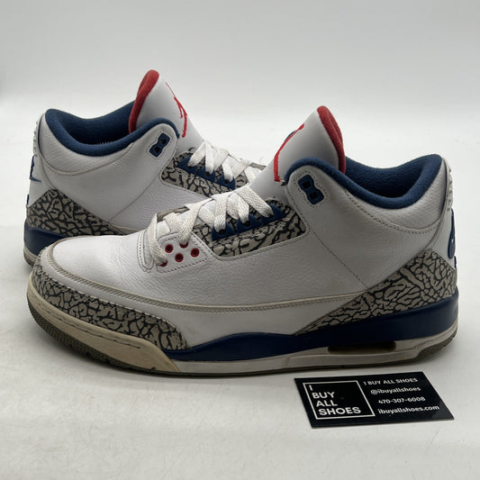Size 11.5 - Air Jordan 3 Retro OG Mid True Blue (845262-106)