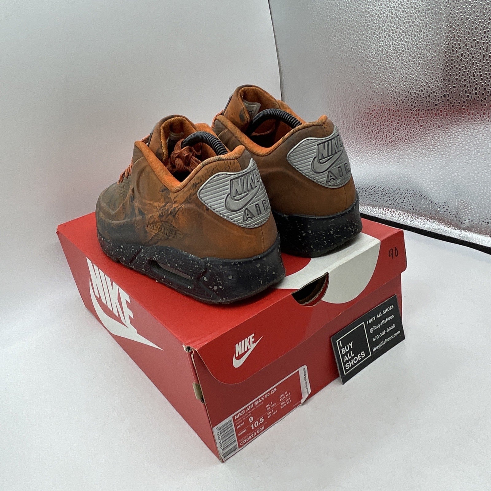 Size 9 - Nike Air Max 90 QS Mars Landing (CD0920-600)