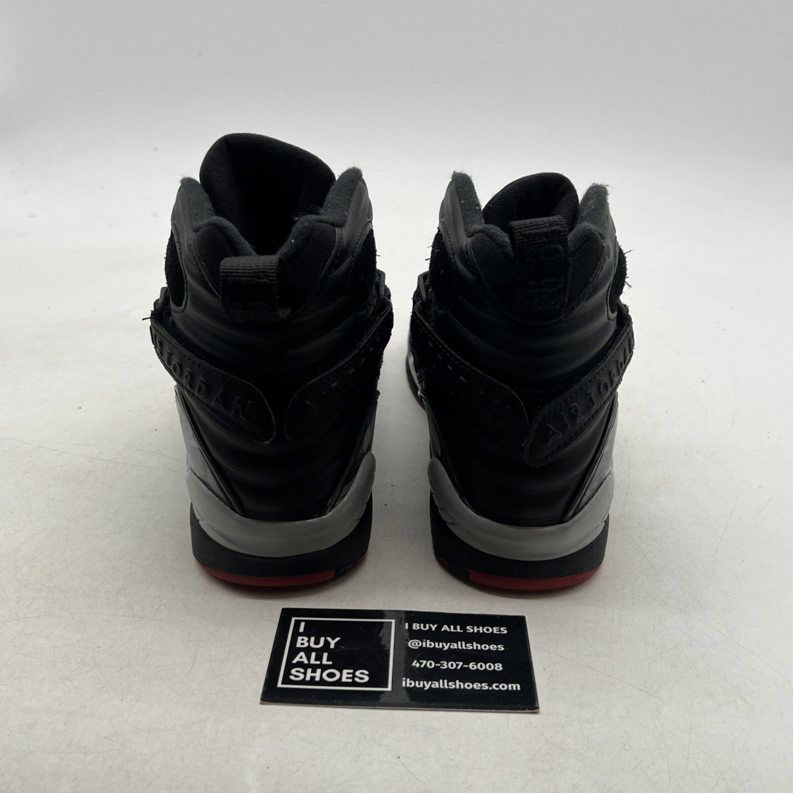 Size 5Y - Air Jordan 8 Retro Bred (305368-022)