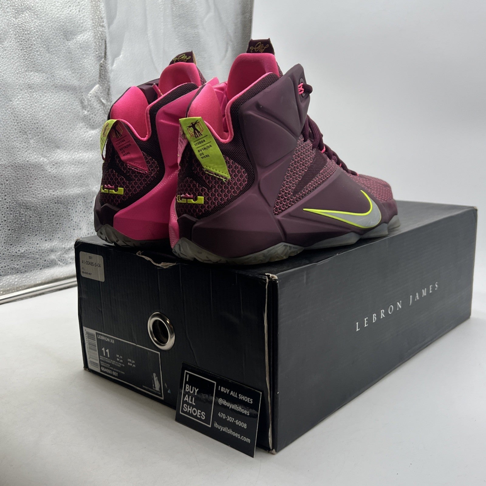 Size 11 - Nike LeBron 12 Double Helix (684593-607)