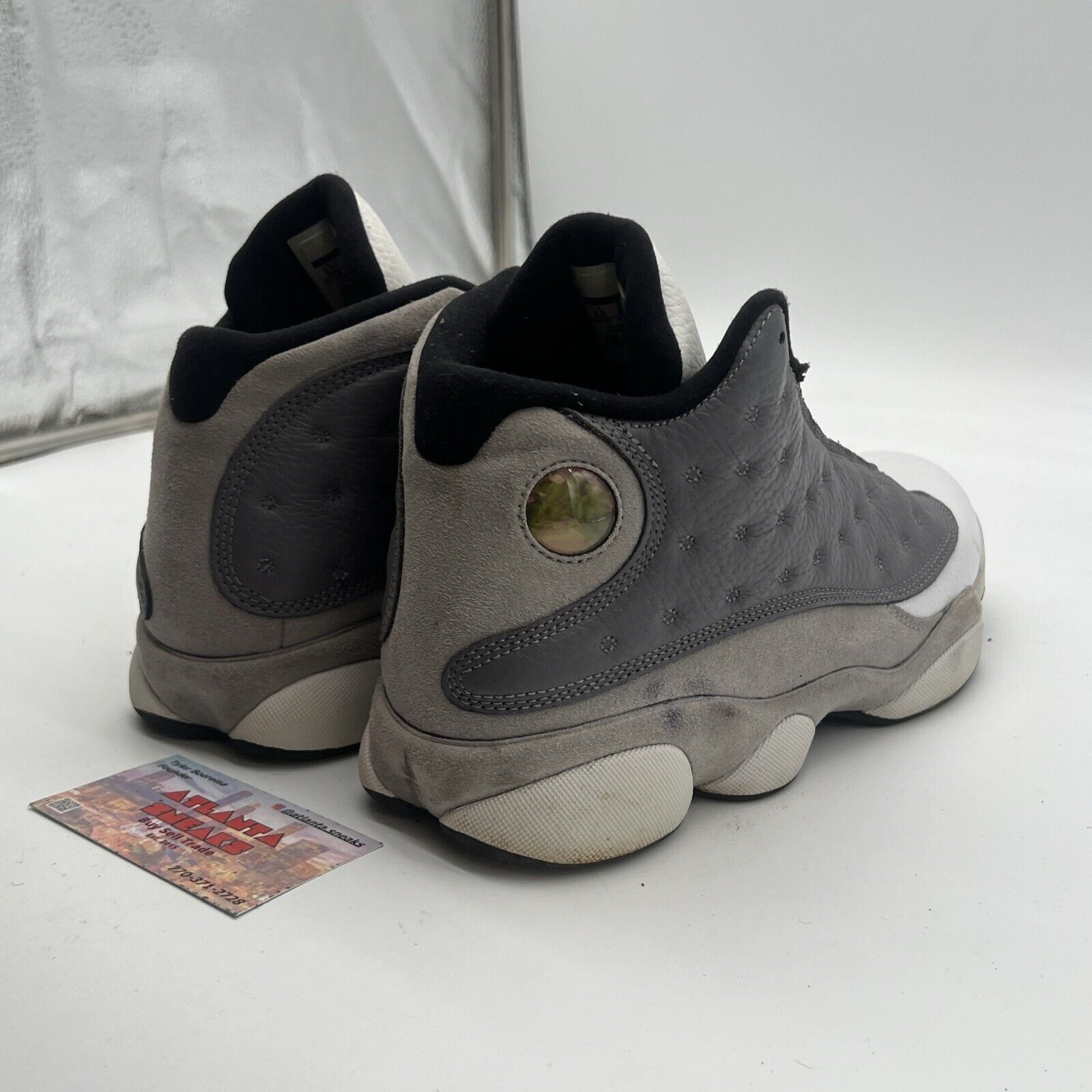 Size 9.5 - Air Jordan 13 Retro Atmosphere Grey (414571-016)