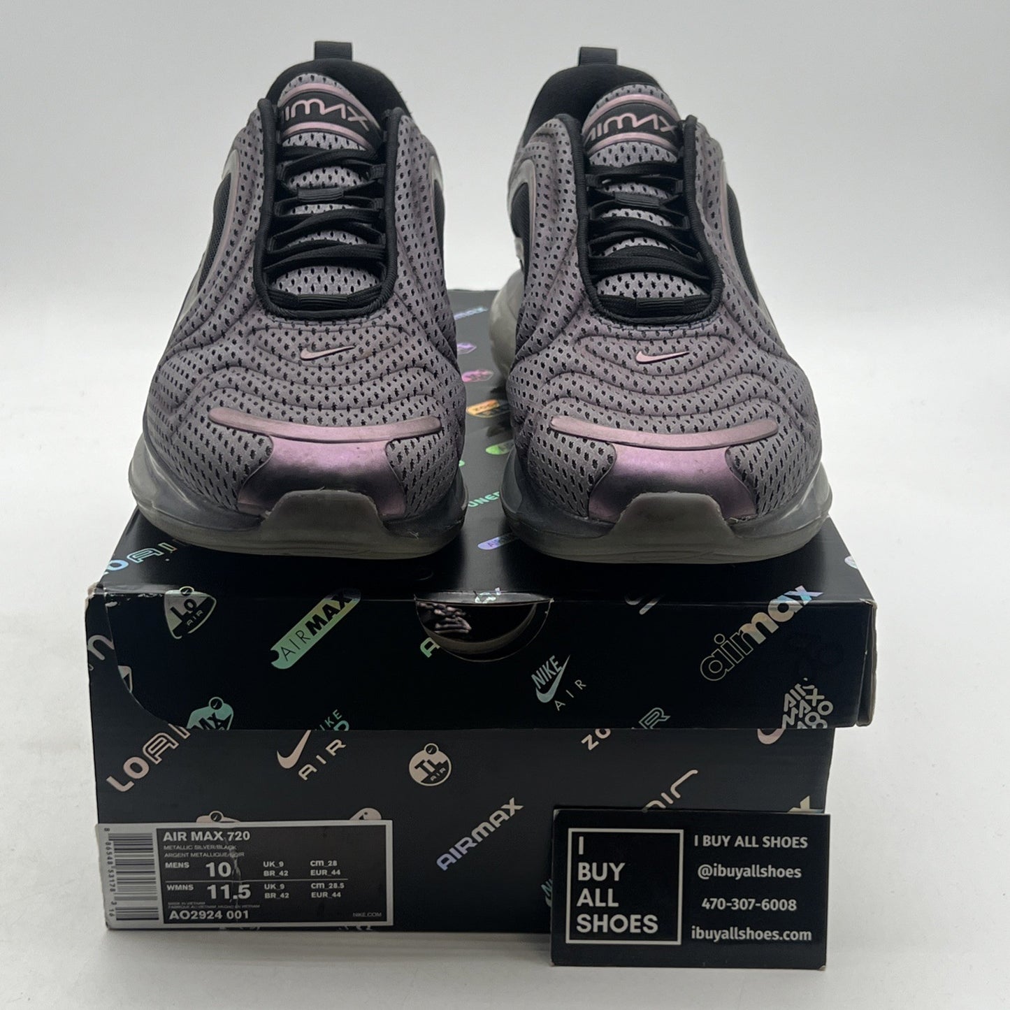 Size 10 - Nike Air Max 720 Northern Lights Night (AO2924-001)